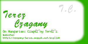 terez czagany business card